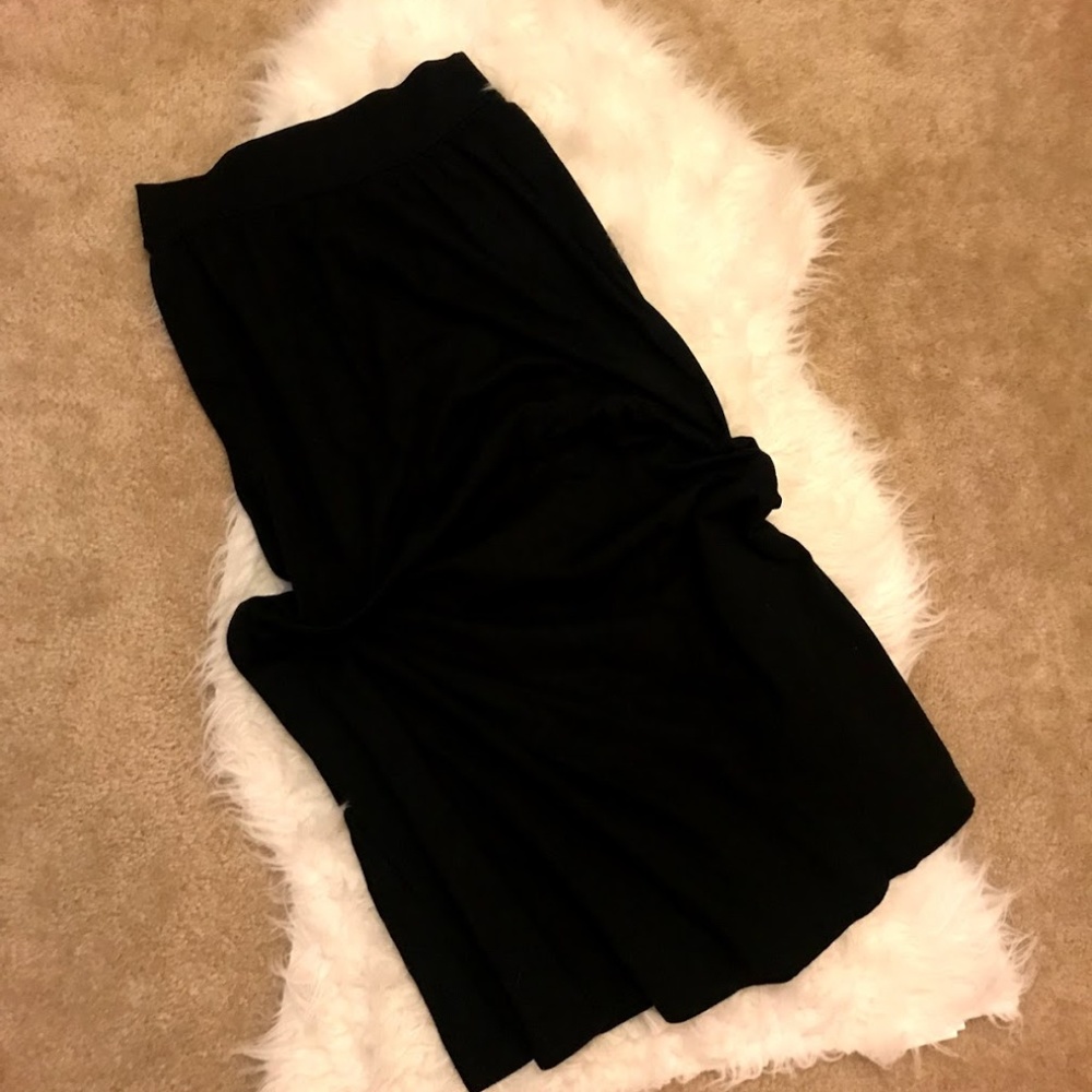 Black Maxi Skirt